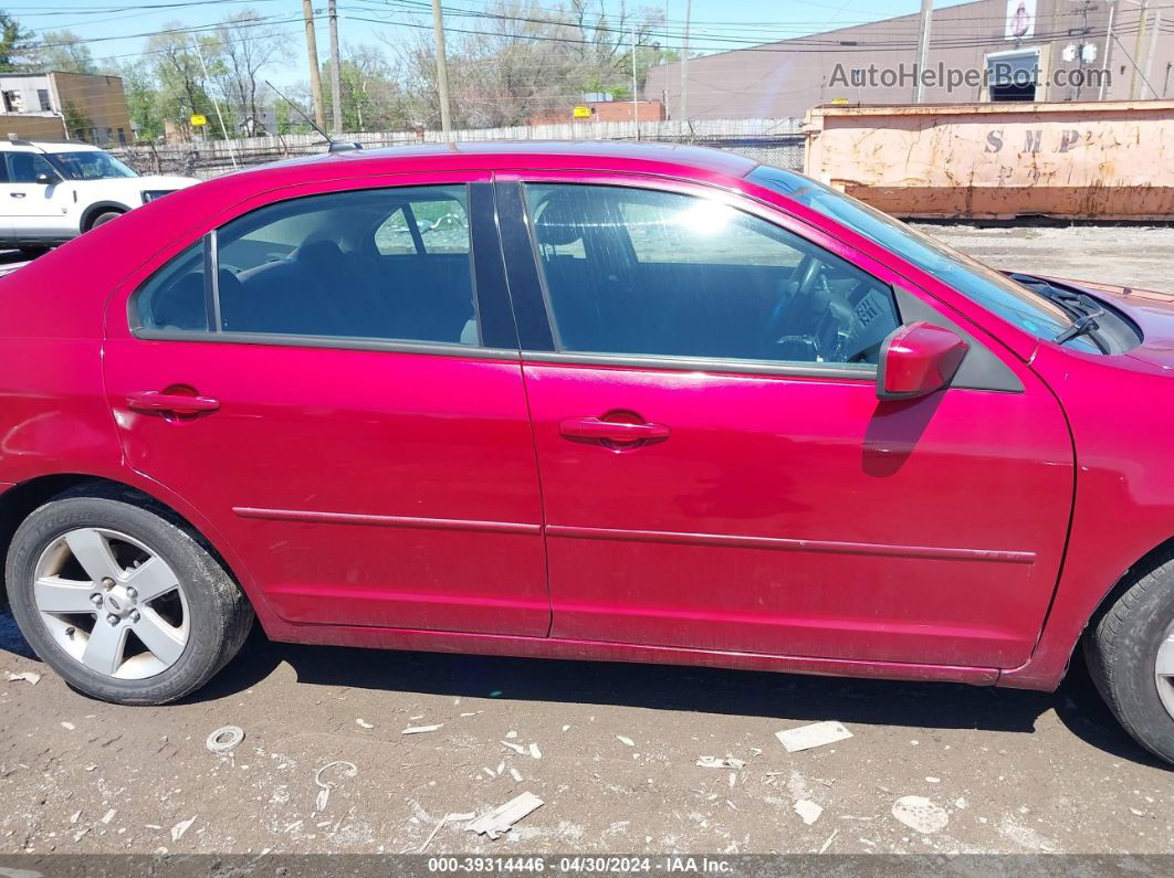 2009 Ford Fusion Se Red vin: 3FAHP07Z39R174800