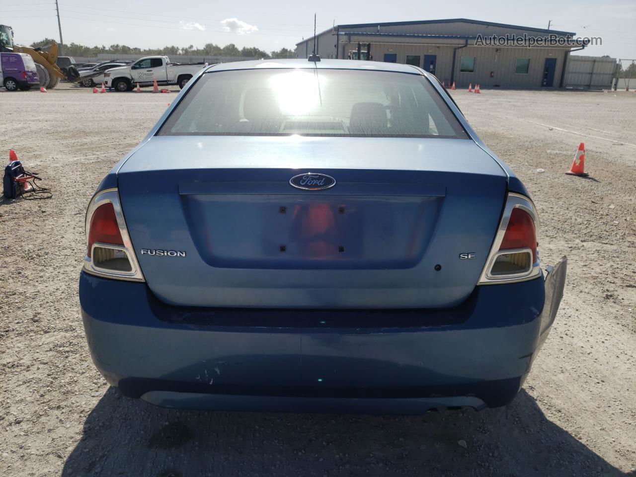 2009 Ford Fusion Se Blue vin: 3FAHP07Z39R218746