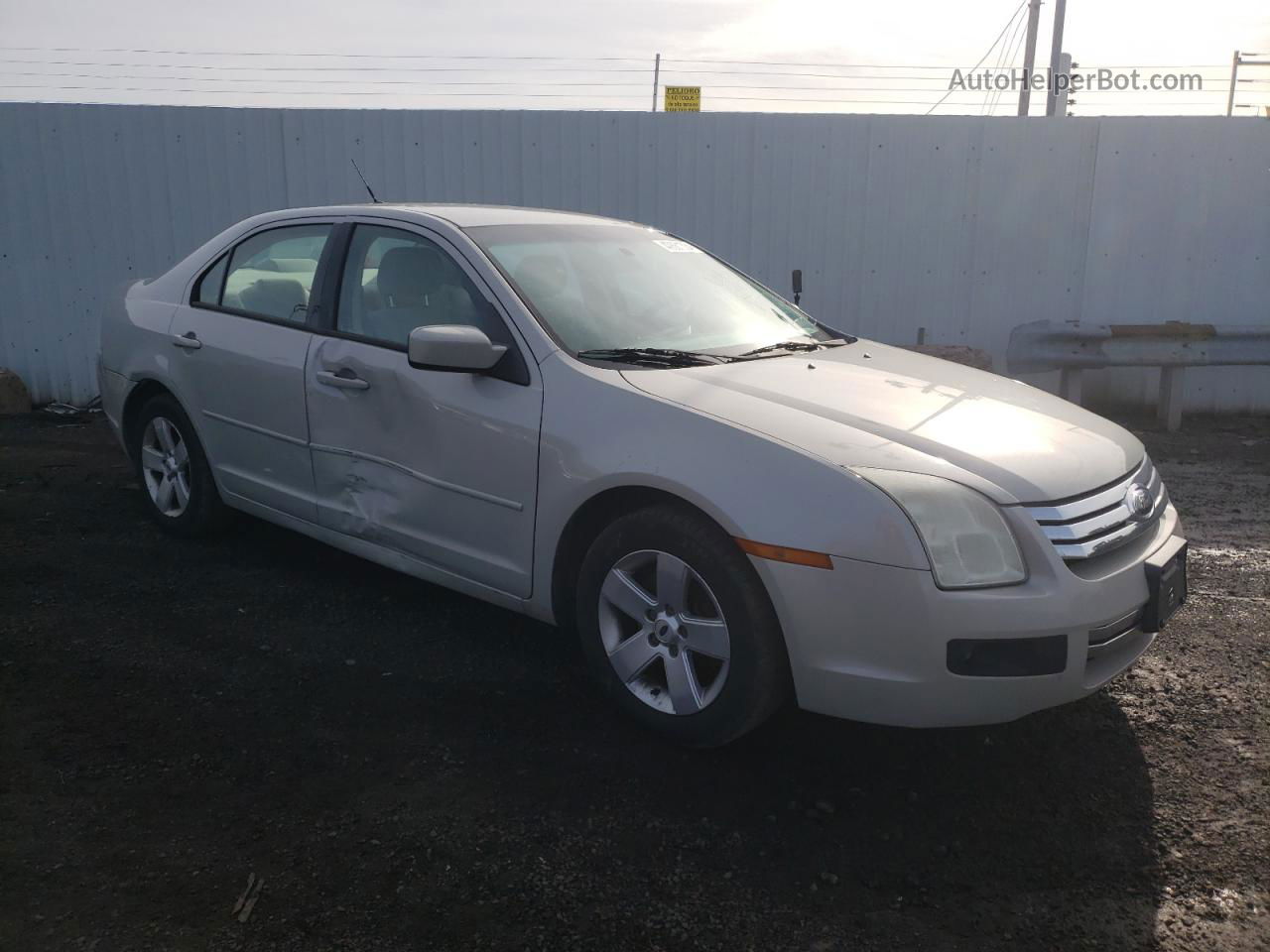 2008 Ford Fusion Se Beige vin: 3FAHP07Z48R151962