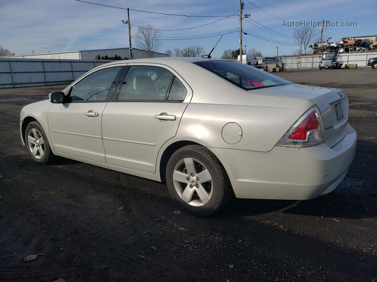 2008 Ford Fusion Se Beige vin: 3FAHP07Z48R151962