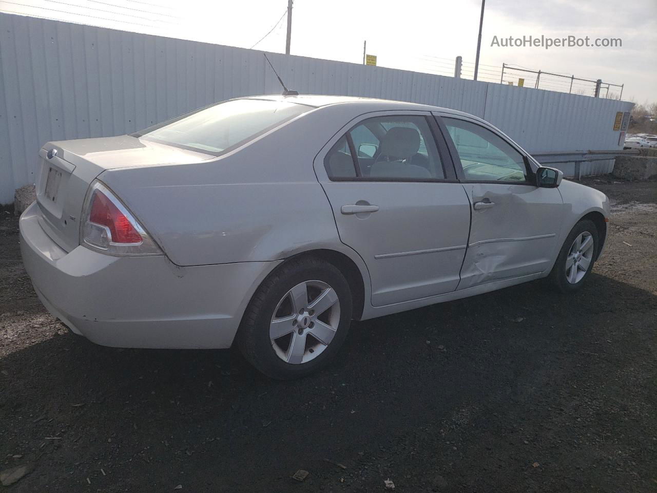 2008 Ford Fusion Se Beige vin: 3FAHP07Z48R151962