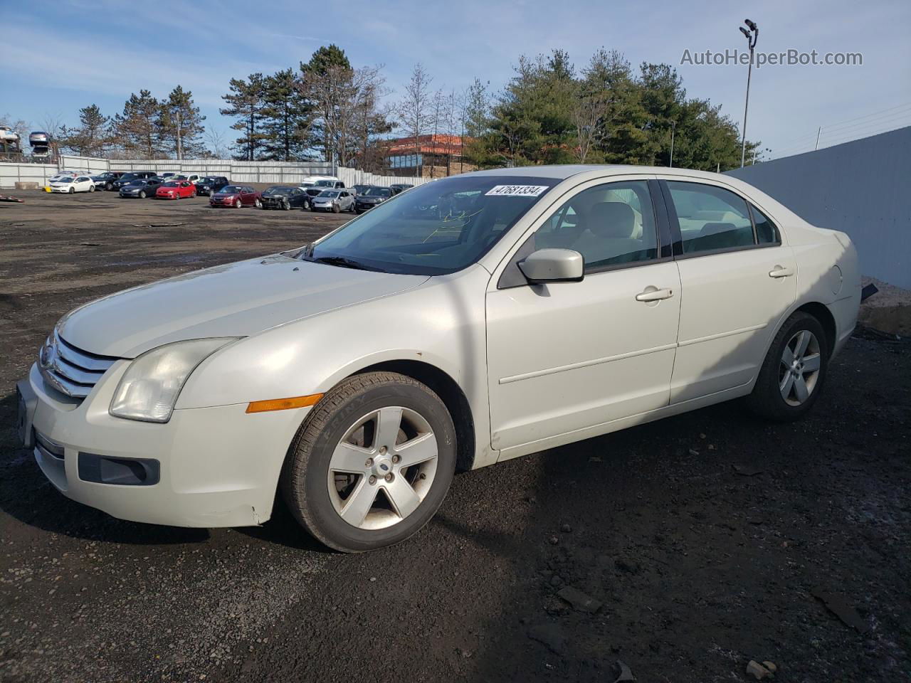 2008 Ford Fusion Se Beige vin: 3FAHP07Z48R151962