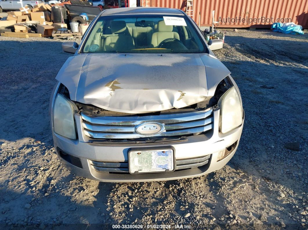 2008 Ford Fusion Se Silver vin: 3FAHP07Z48R250698