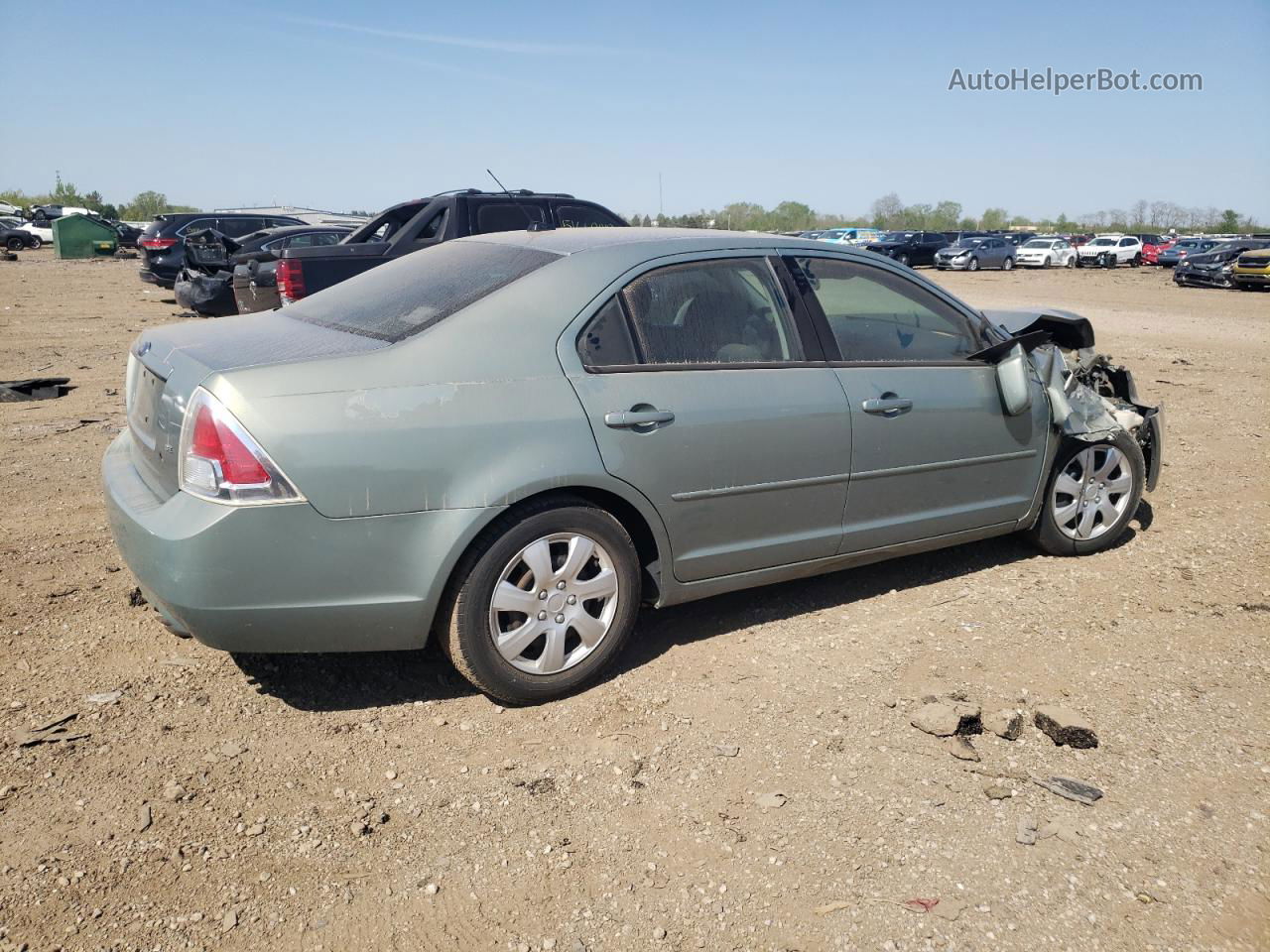 2008 Ford Fusion Se Зеленый vin: 3FAHP07Z48R252578