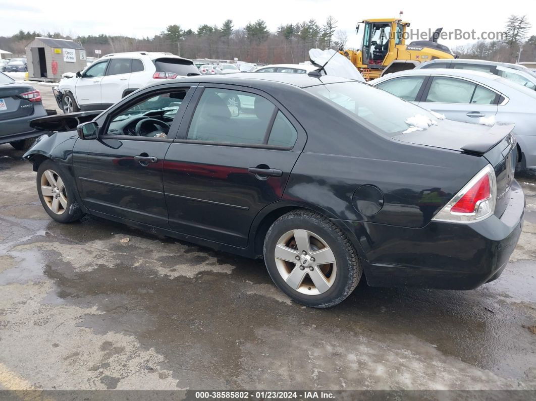 2009 Ford Fusion Se Black vin: 3FAHP07Z49R175101