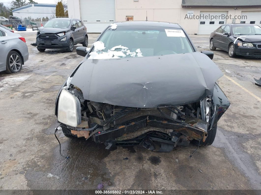 2009 Ford Fusion Se Black vin: 3FAHP07Z49R175101