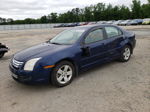 2006 Ford Fusion Se Blue vin: 3FAHP07Z56R183896