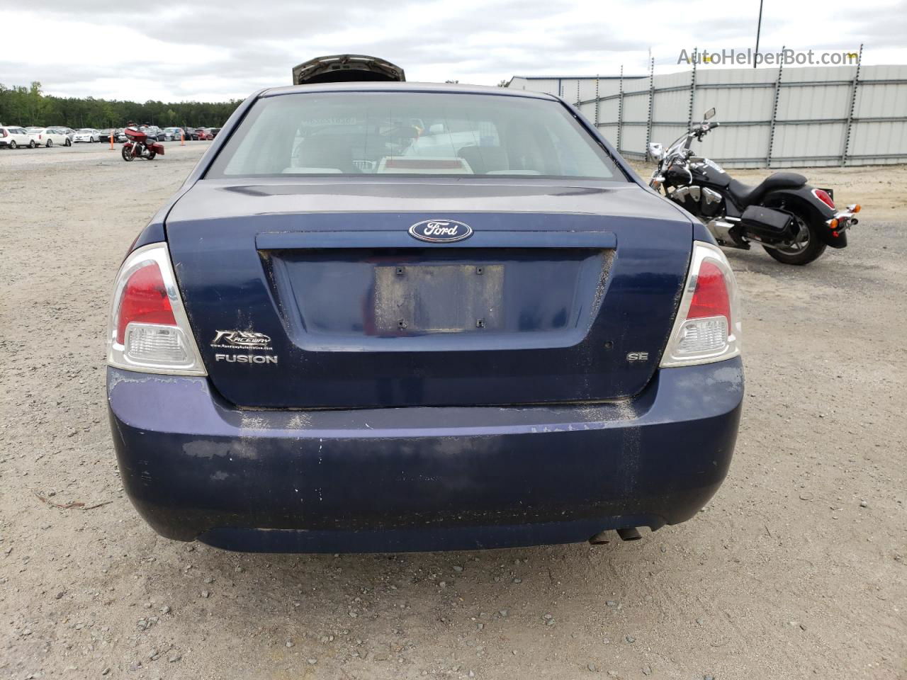 2006 Ford Fusion Se Blue vin: 3FAHP07Z56R183896