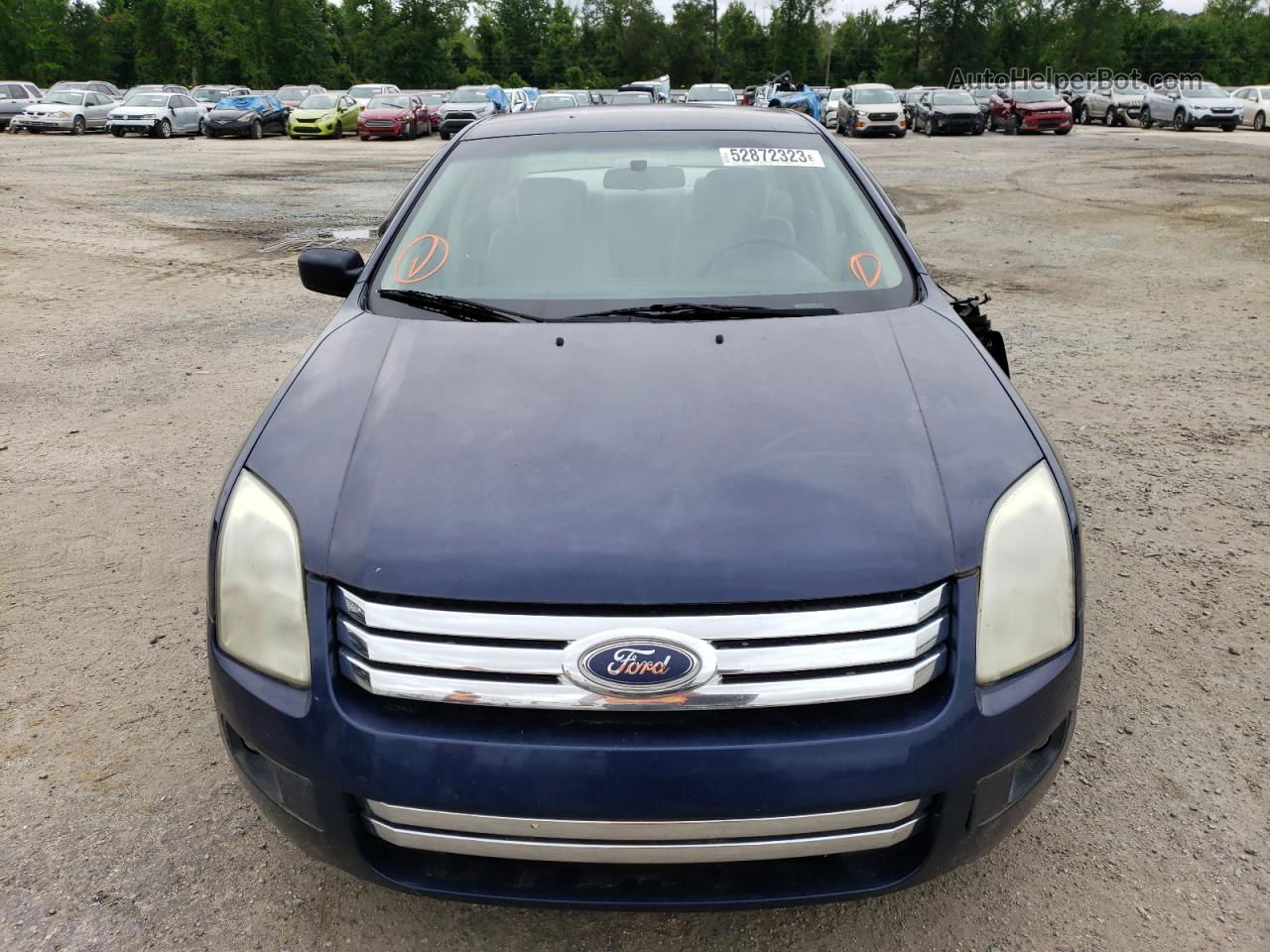 2006 Ford Fusion Se Blue vin: 3FAHP07Z56R183896