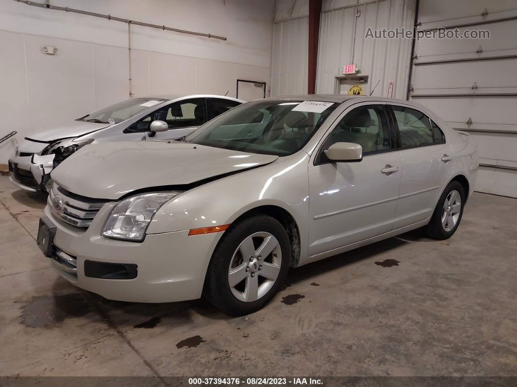 2008 Ford Fusion Se Silver vin: 3FAHP07Z58R150223