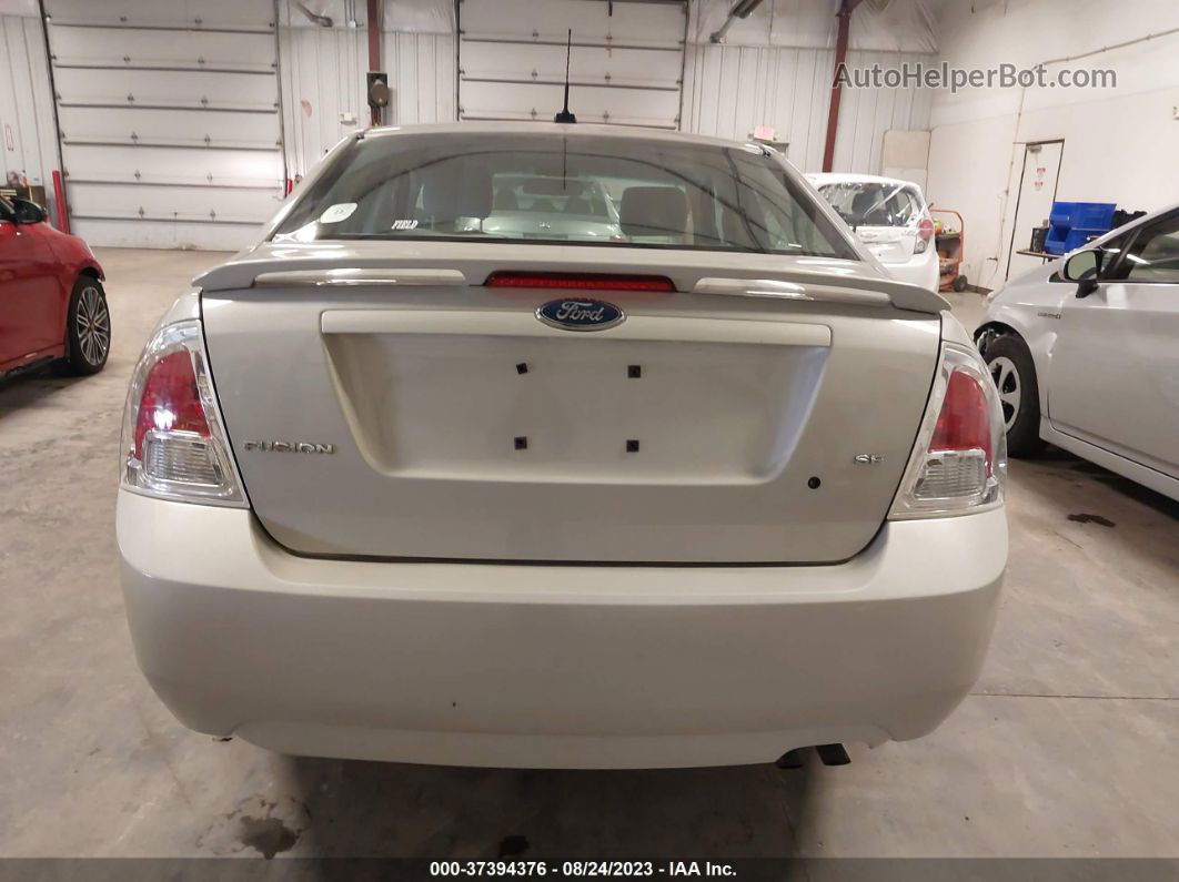 2008 Ford Fusion Se Silver vin: 3FAHP07Z58R150223