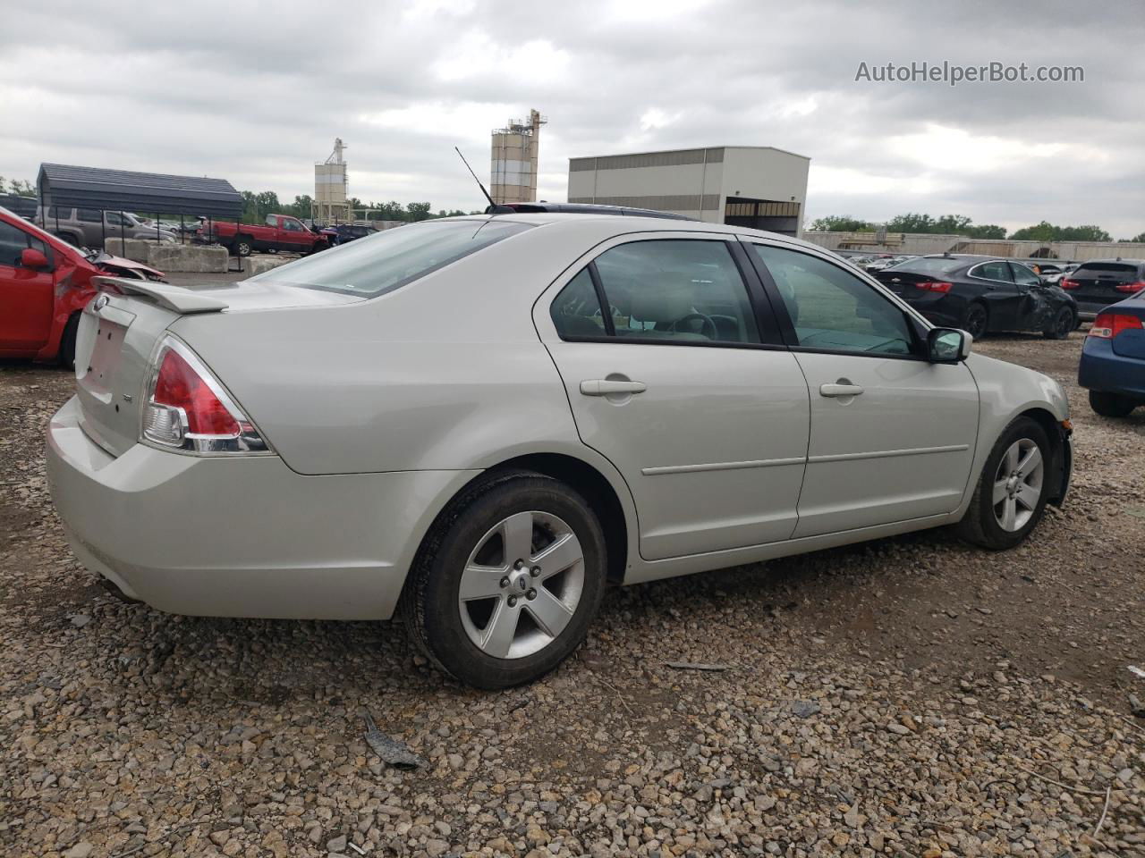 2008 Ford Fusion Se Beige vin: 3FAHP07Z58R150223