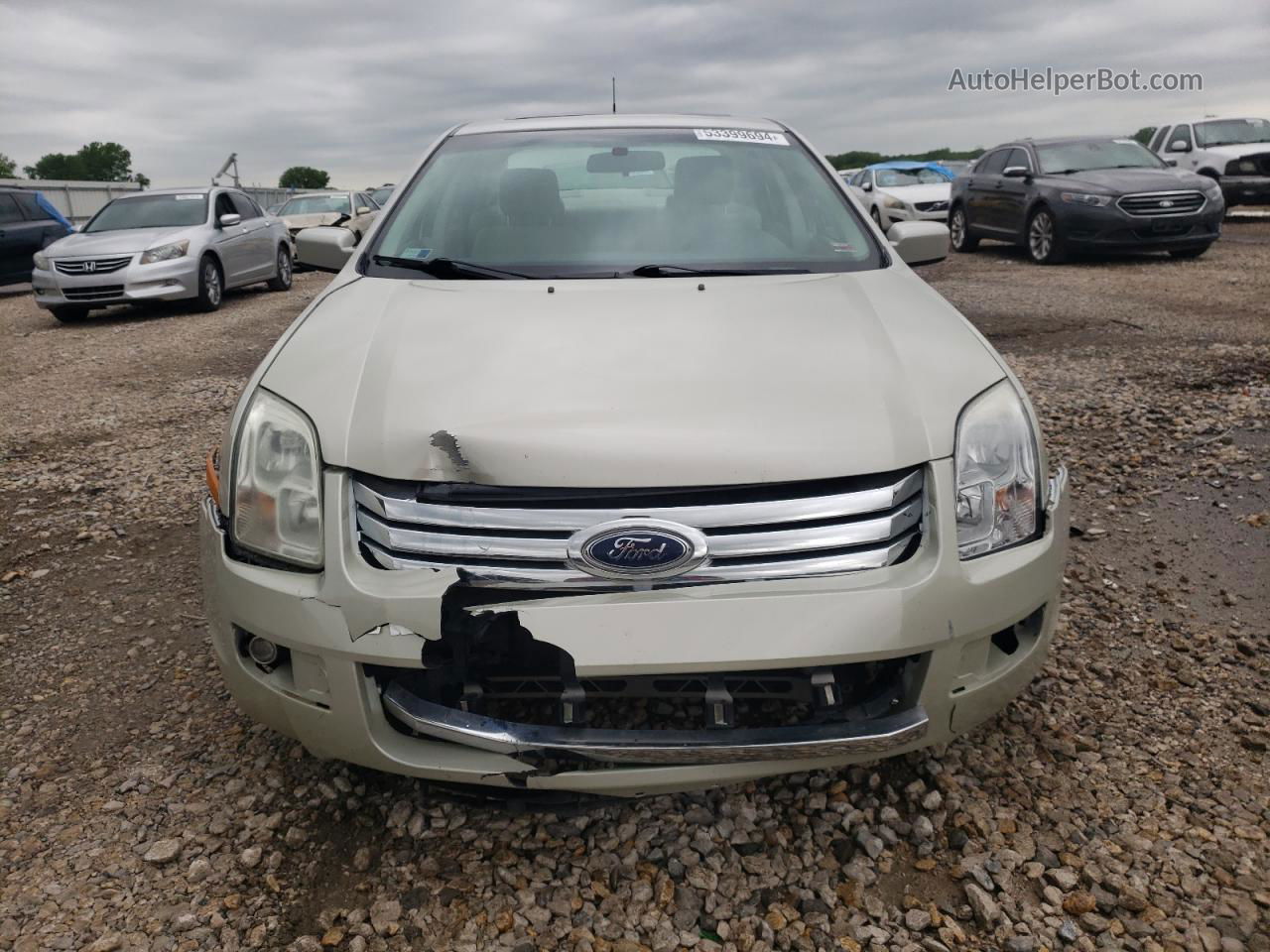 2008 Ford Fusion Se Бежевый vin: 3FAHP07Z58R150223