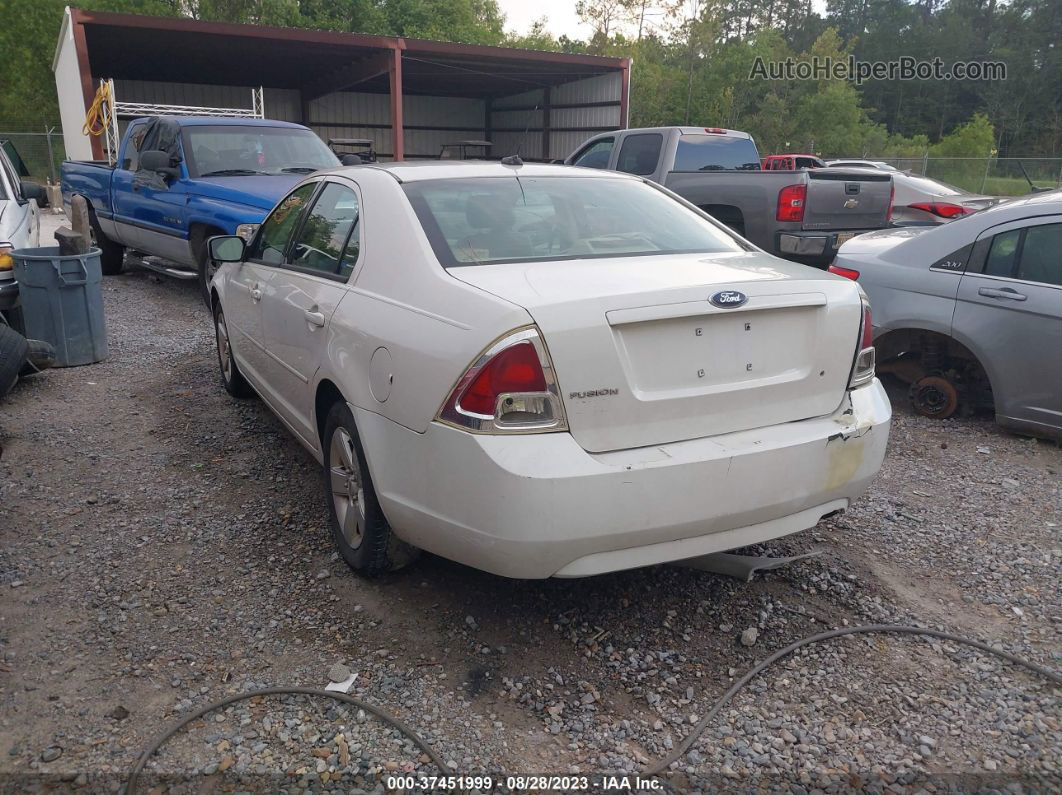 2008 Ford Fusion Se Белый vin: 3FAHP07Z58R153526