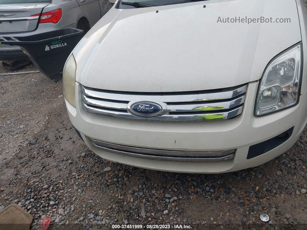 2008 Ford Fusion Se White vin: 3FAHP07Z58R153526