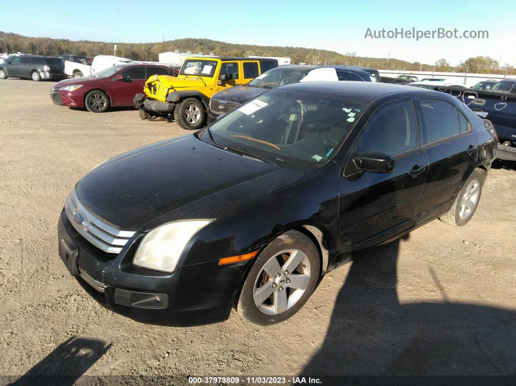 2008 Ford Fusion Se Dark Blue vin: 3FAHP07Z58R225325