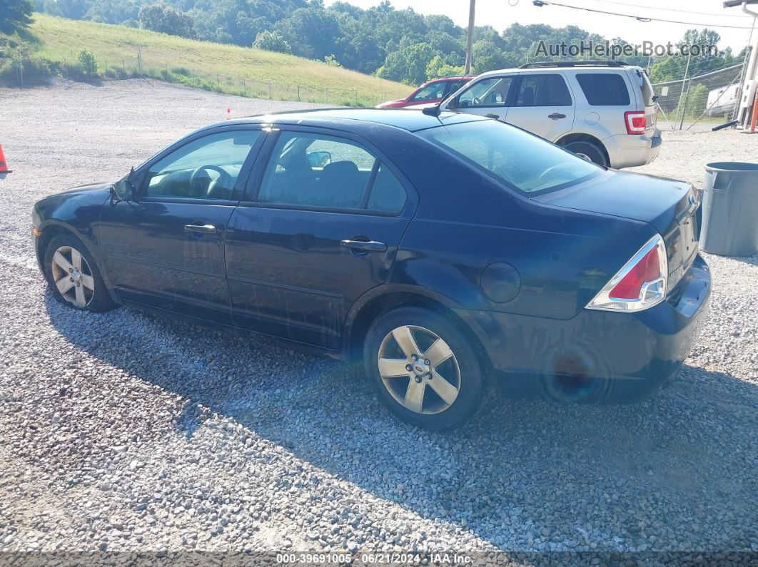 2008 Ford Fusion Se Dark Blue vin: 3FAHP07Z58R271852