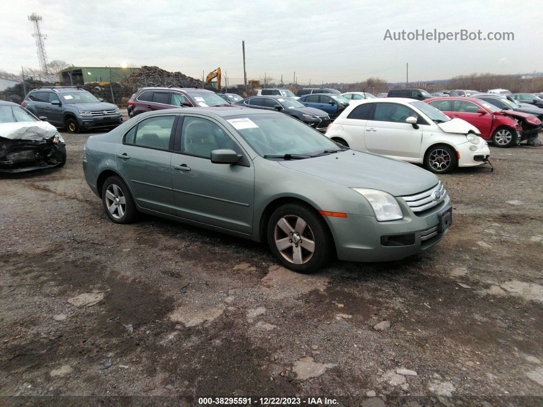 2008 Ford Fusion Se Gray vin: 3FAHP07Z68R108207