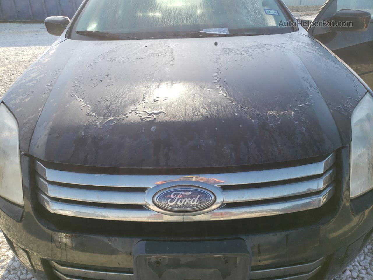 2008 Ford Fusion Se Black vin: 3FAHP07Z68R119448