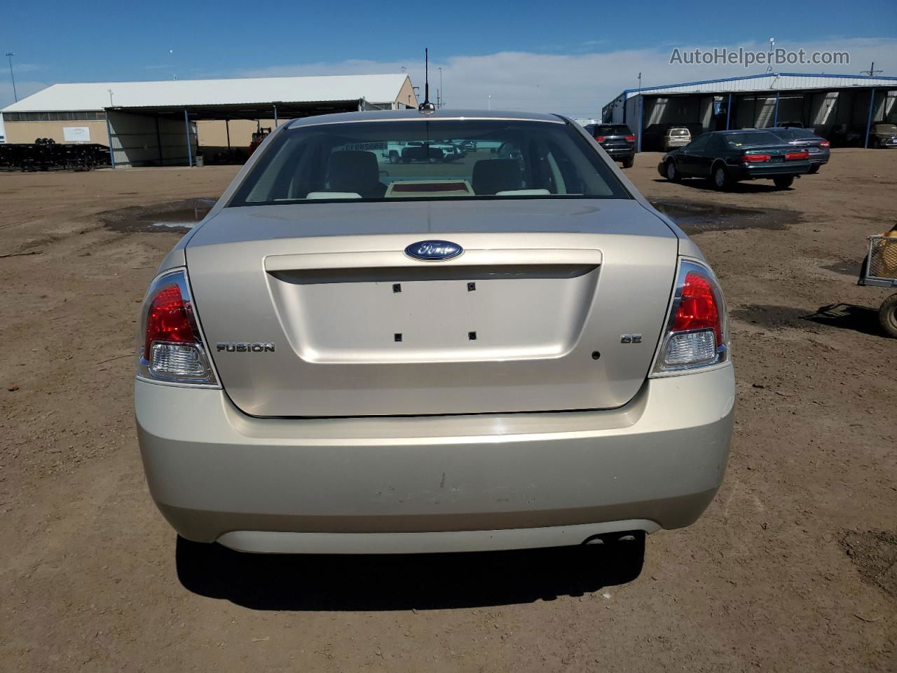 2008 Ford Fusion Se Tan vin: 3FAHP07Z68R143037