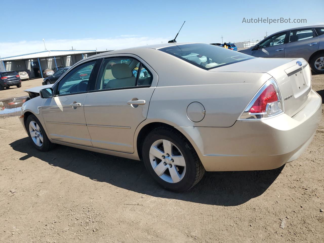 2008 Ford Fusion Se Желто-коричневый vin: 3FAHP07Z68R143037