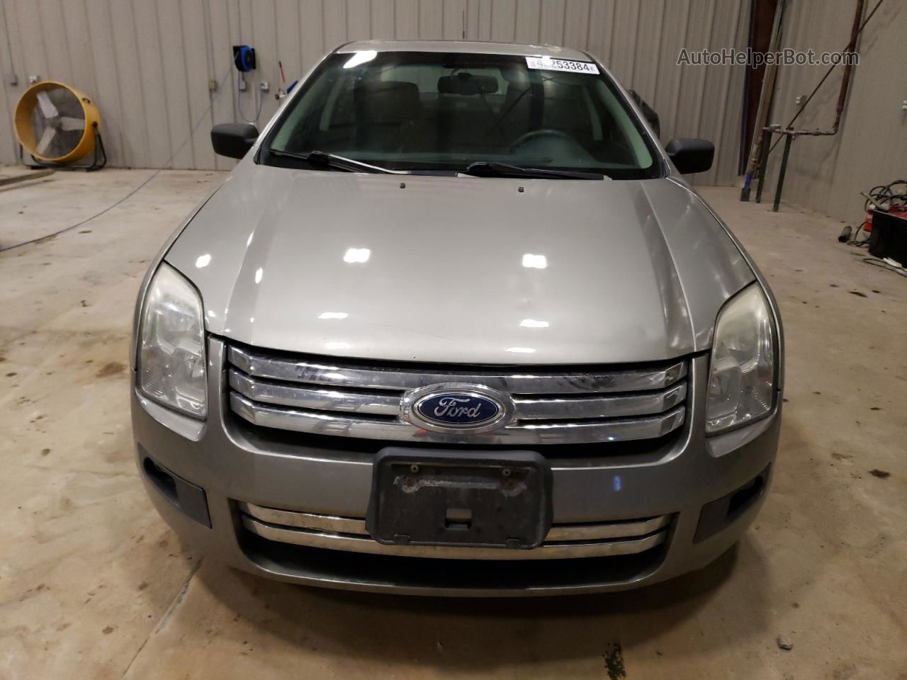 2008 Ford Fusion Se Silver vin: 3FAHP07Z68R212101