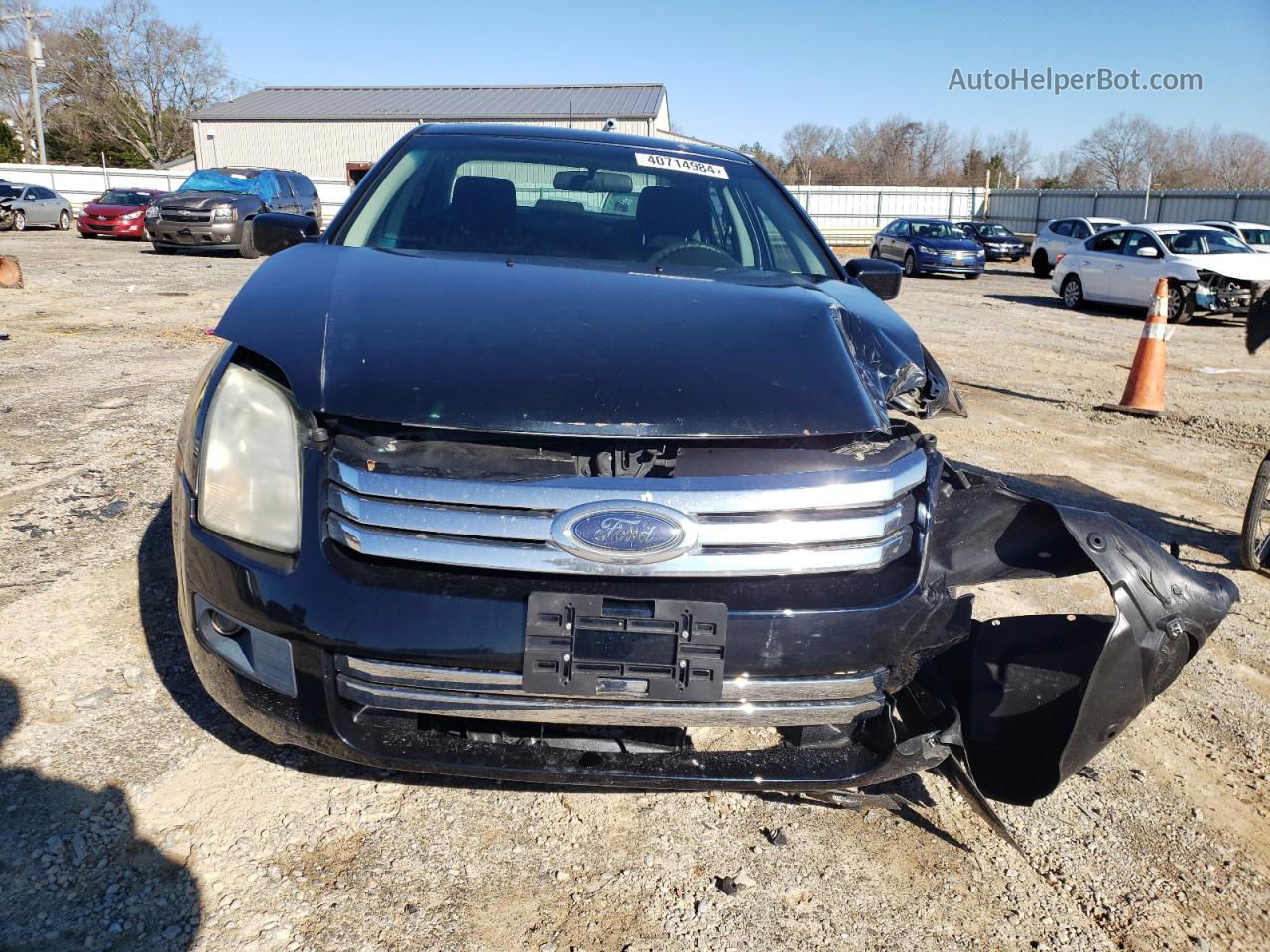 2008 Ford Fusion Se Blue vin: 3FAHP07Z68R212616