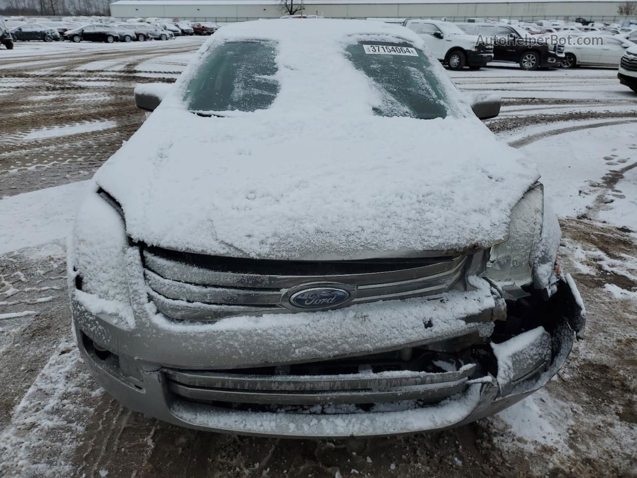 2008 Ford Fusion Se Silver vin: 3FAHP07Z68R247351