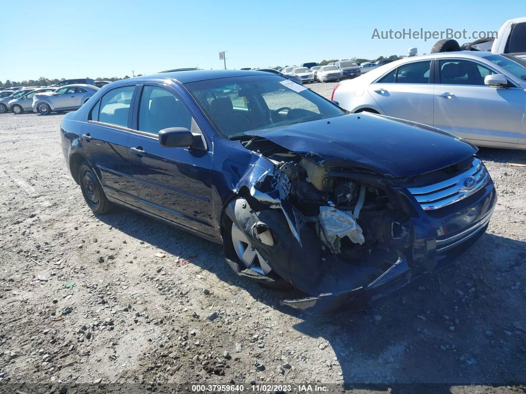 2006 Ford Fusion Se Blue vin: 3FAHP07Z76R174813