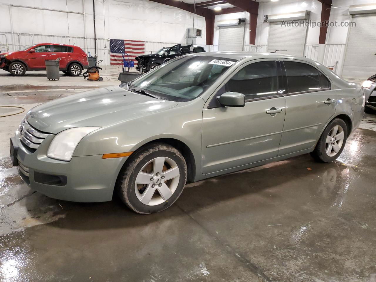 2008 Ford Fusion Se Зеленый vin: 3FAHP07Z78R142964