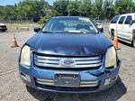 2008 Ford Fusion Se Blue vin: 3FAHP07Z78R166228