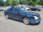 2008 Ford Fusion Se Blue vin: 3FAHP07Z78R166228