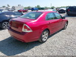 2008 Ford Fusion Se Red vin: 3FAHP07Z78R186298