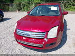 2008 Ford Fusion Se Red vin: 3FAHP07Z78R186298