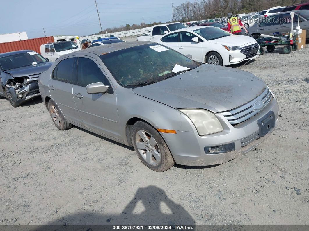 2008 Ford Fusion Se Silver vin: 3FAHP07Z78R189203