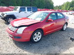 2008 Ford Fusion Se Красный vin: 3FAHP07Z78R190366