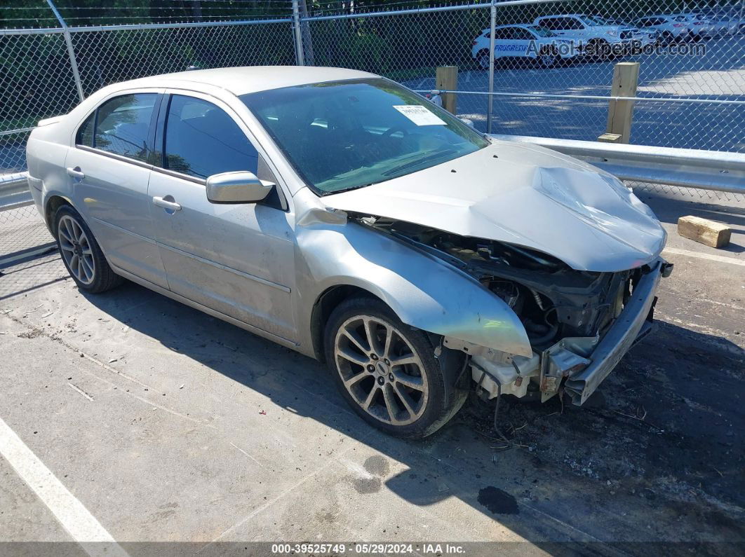 2008 Ford Fusion Se Silver vin: 3FAHP07Z78R195762