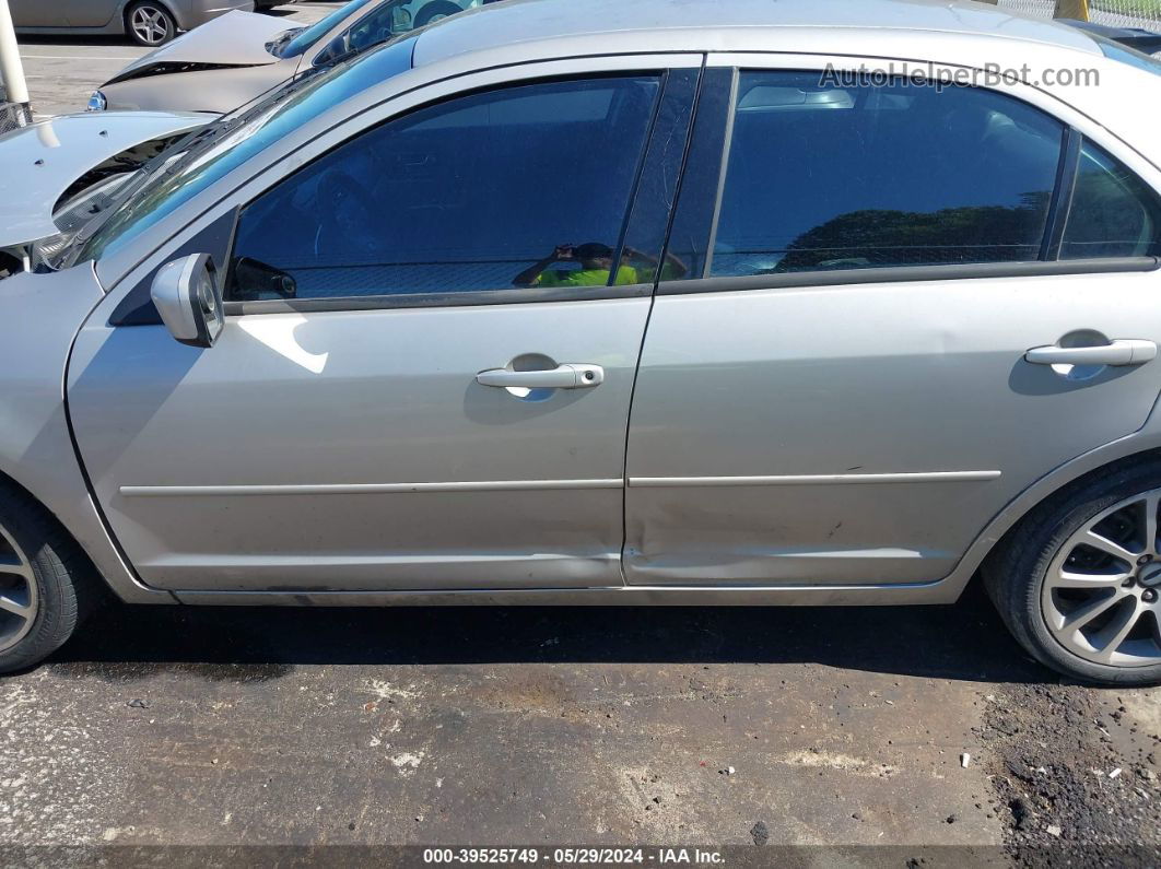 2008 Ford Fusion Se Silver vin: 3FAHP07Z78R195762