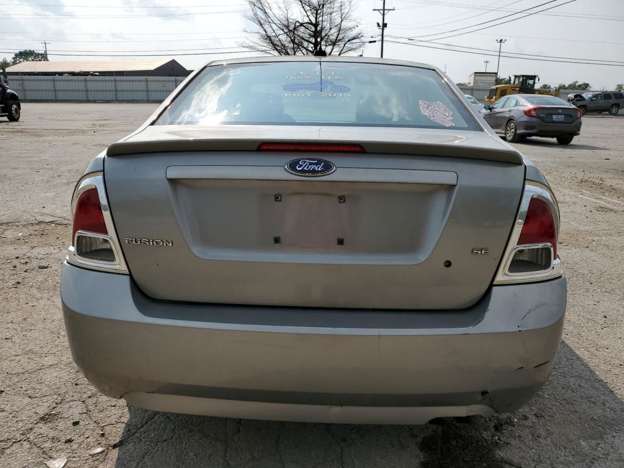 2008 Ford Fusion Se Silver vin: 3FAHP07Z78R233152