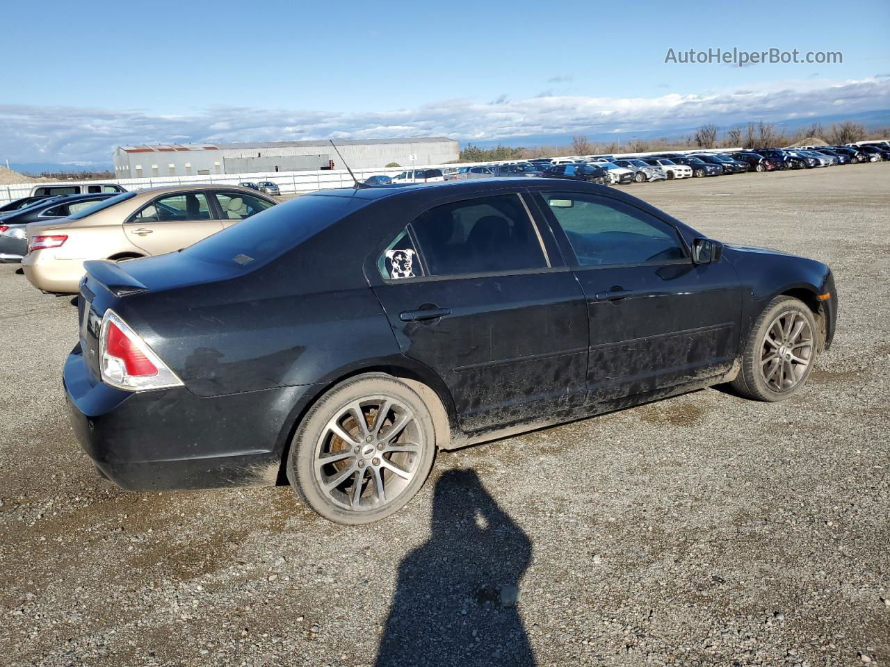 2009 Ford Fusion Se Black vin: 3FAHP07Z79R139693