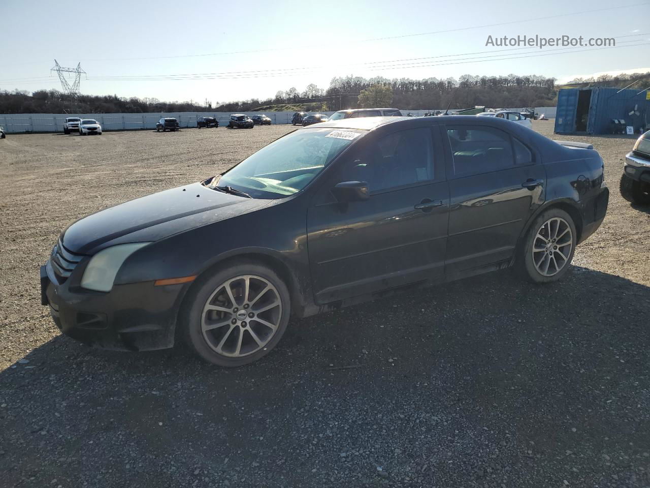 2009 Ford Fusion Se Black vin: 3FAHP07Z79R139693