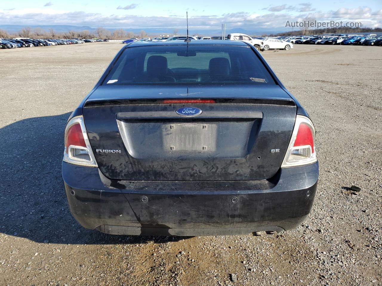 2009 Ford Fusion Se Black vin: 3FAHP07Z79R139693