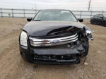 2008 Ford Fusion Se Black vin: 3FAHP07Z88R125803