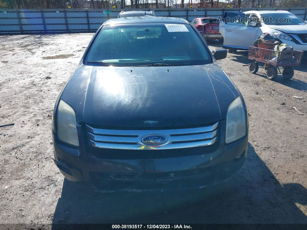 2008 Ford Fusion Se Black vin: 3FAHP07Z88R156503