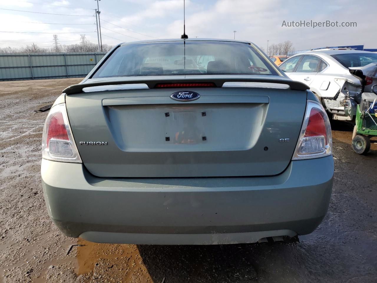 2008 Ford Fusion Se Бирюзовый vin: 3FAHP07Z88R186388