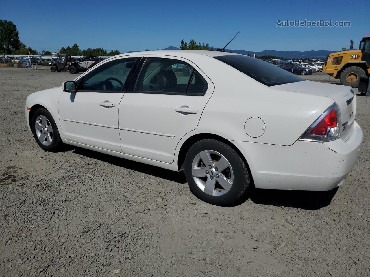 2008 Ford Fusion Se White vin: 3FAHP07Z88R192921