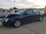 2008 Ford Fusion Se Black vin: 3FAHP07Z88R256651