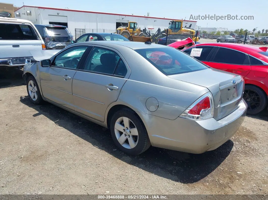 2008 Ford Fusion Se Silver vin: 3FAHP07Z88R272820