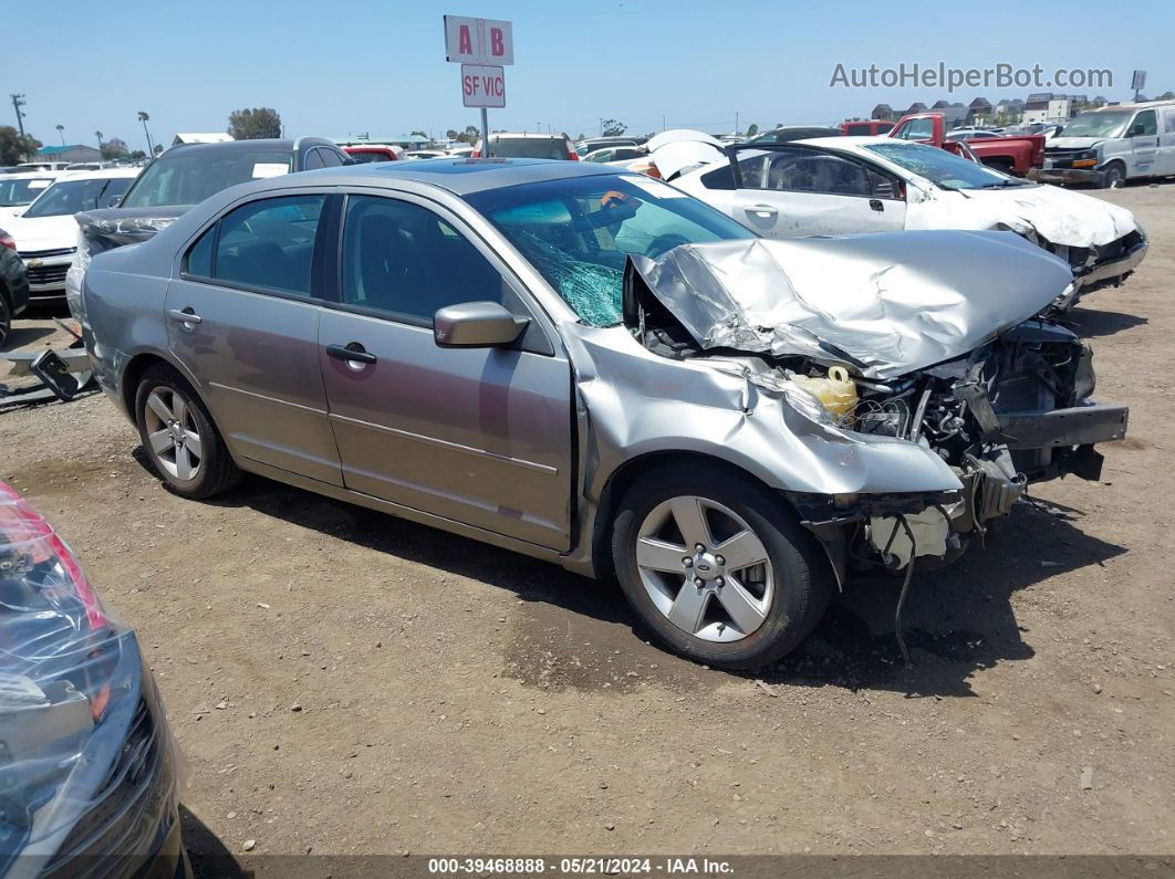 2008 Ford Fusion Se Silver vin: 3FAHP07Z88R272820