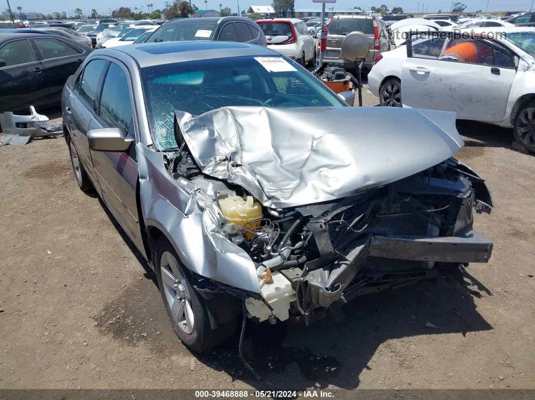 2008 Ford Fusion Se Silver vin: 3FAHP07Z88R272820